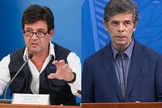 Luiz Henrique Mandetta foi substituído pelo oncologista Nelson Teich no Ministério da Saúde. (Foto: Isac Nóbrega/PR)