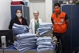 O material foi doado ao Hospital Municipal de Contenda, no Paraná. (Foto: Divulgação)
