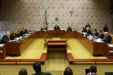 Plenário do STF, presidido pelo ministro Dias Toffoli. (Foto: Fabio Rodrigues Pozzebom/Agência Brasil)