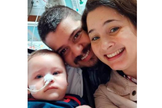 Bebê que venceu a Covid-19 terá festa virtual de 6 meses, após 54 dias no hospital. (Foto: Reprodução/OGlobo)