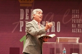 Pastor Hernandes Dias Lopes durante pregação. (Foto: Igreja Presbiteriana de Pinheiros)