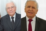 Pastor Sebastião Rodrigues (à esquerda) e seu filho Rubens Siro de Souza (à direita) morreram de Covid-19, com cinco dias de diferença. (Foto: Facebook)