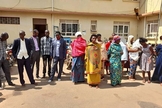 Fiéis e pastores de Uganda presos em 2 de agosto de 2020. (Foto: Reprodução / UGCN)