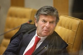 O ministro Luiz Fux assume a presidência do Supremo Tribunal Federal. (Foto: Reprodução / Nelson Jr./SCO/STF)