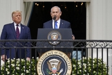 O primeiro-ministro Benjamin Netanyahu fala durante a cerimônia de assinatura do Acordo de Abraão, em 15 de setembro de 2020, na Casa Branca. (Foto: AP / Alex Brandon)