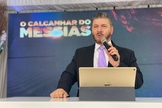 Pr. Joel Engel na abertura da 9ª edição da Escola Profética Unção de Elias, dia 19 de setembro de 2020. (Foto: Divulgação)