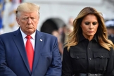 O presidente e a primeira-dama dos EUA, Donald e Melania Trump. (Foto: Nicholas Kamm / AFP)