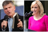 Franklin Graham e Paula White estão na primeira lista anual de 50 pessoas que defenderam e defenderam Israel. (Foto: Reprodução / Christian Messenger / The Times)