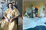 Thomas Carpenter sofreu graves complicações após ser infectado pela Covid-19. (Foto: Facebook/Angelia Carpenter)