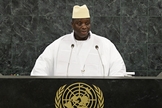 Ex-ditador Yahya Jammeh governou sob regime islâmico. (Foto: Reprodução / Christianity Today)