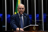 O senador Arolde de Oliveira morreu aos 83 anos, vítima de Covid-19. (Foto: Jefferson Rudy/Agência Senado)