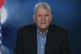 O pastor e evangelista Franklin Graham realizou uma breve live de oração, horas antes do dia da eleição nos EUA. (Imagem: Facebook / Reprodução)