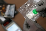 Embalagem de cocaína. (Foto: Phil Walter/Getty Images)