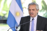 O presidente argentino, Alberto Fernández. (Foto: Reprodução / Esteban Collazo)