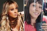 Cris Lopes em ensaio fotográfico e atualmente. (Foto: Montagem/Reprodução/RedeTV!/Instagram)