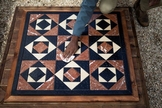 Réplica do piso, recriado por arqueólogos, em Jerusalém. (Foto: reprodução / WionNews)