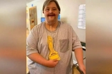 Mark Stailes contraiu o novo coronavírus no Dia de Ação de Graças. (Foto: Reprodução / CNN Brasil)