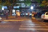 Cristãos se reúnem em frente a hospital para orar por doentes. (Foto: Reprodução / Arquivo pessoal)