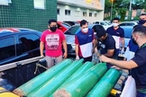 Voluntários se organizam para ajuda humanitária na capital do Amazonas. (Foto: Reprodução / Universal)