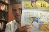 Rodrigo Silva fala sobre o mistério da localização do jardim do Éden.  (Foto: Reprodução/YouTube/Rodrigo Silva Arqueologia)