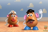 Personagens Sr. e Sra. Cabeça de Batata. (Foto: Divulgação Disney Pixar/Hasbro)