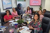 Primeira reunião de planejamento do Comitê de organização do Mulheres da Esperança Rio. (Foto: Facebook/Esperança Rio 2021)