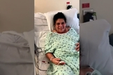 Isabel Pupo, de 55 anos, se recuperou de um quadro grave de Covid-19. (Foto: Reprodução/CBS Miami)