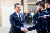 O ministro do Interior da França, Gérald Darmanin. (Fotos: Jacques Paquier, Wikipedia)
