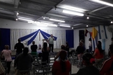 Templo foi alvo de pedras durante reunião, na cidade de Las Tunas. (Foto: Iglesia Misionera en Cuba)