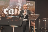 André Mendonça durante pregação na igreja MEVAM, em Itajaí. (Foto: Instagram/Luiz Hermínio)