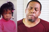 Shantaya, morta em atropelamento, e seu pai, Harold McDonald. (Foto: Reprodução / GODTV)