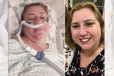Grace Andrade ficou 32 dias internada em hospital de Campo Grande. (Foto: Arquivo Pessoal)
