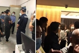 Igrejas são invadidas pela polícia chinesa durante culto de domingo. (Foto: Reprodução / China Aid) 