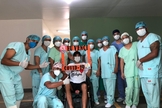 Claudeir Maciel, que teve quase 100% do pulmão afetado, é um milagre e resultado de oração. (Foto: Arquivo pessoal).