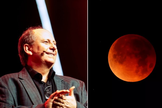Fenômeno Lua de Sangue e Pr. Lamartine Posella. (Foto: Reprodução / YouTube)