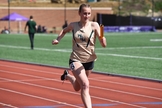Chelsea Mitchell perdeu quatro títulos de campeonatos estaduais para atletas masculinos. (Foto: William & Mary Athletics). 