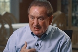 Jim Woodford contando sobre sua experiência sobrenatural ao CBN News. (Foto: Reprodução/Vídeo)