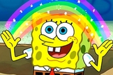 Em 2020, a Nickelodeon assumiu oficialmente que Bob Esponja é um personagem LGBT. (Foto: Pinterest)