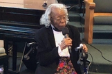 Margie Armstead foi batizada aos 93 anos de idade na Califórnia. (Foto: Southern California Conference)