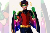 Personagem Robin como bissexual. (Foto: Reprodução / Twitter)