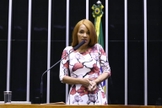 Flordelis se defendeu das acusações durante discurso em Plenário. (Foto: Reprodução / Agência Câmara de Notícias)