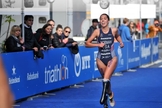 A americana Grace Norman é paratleta do triatlo feminino. (Foto: World Triathlon)