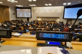 ANAJURE na Sessão Anual do Comitê da Organização das Nações Unidas (ONU) sobre ONGs em janeiro de 2020. (Foto: Assessoria de imprensa da ANAJURE)