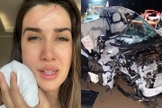 Patrícia Romania, de 32 anos, sofreu apenas ferimentos leves. (Foto: Reprodução/Instagram).