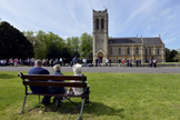 Igreja de Santa Maria em Woburn, no sul da Inglaterra. (Foto: Reuters/Toby Melville)
