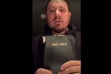 Kevin Knuckles se converteu após ouvir a voz de Deus. (Foto: Captura de tela/YouTube)