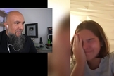 Pastor Wagnão e menina que relata sua visão com o céu e Jesus. (Foto: Captura de tela/YouTube/Wagnão)