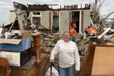 Janet Kemp, moradora do Kentucky, que sobreviveu a um recente tornado mortal. (Foto: Reprodução / Associação Evangelística Billy Graham)