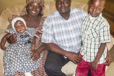 Habila Adamu e sua família foram os únicos sobreviventes do ataque, na Nigéria. (Foto: The Voices of the Martyrs).