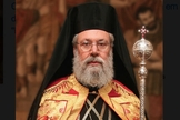 Arcebispo Crisóstomos II, líder da Igreja de Chipre. (Foto: Igreja Ortodoxa de Chipre)